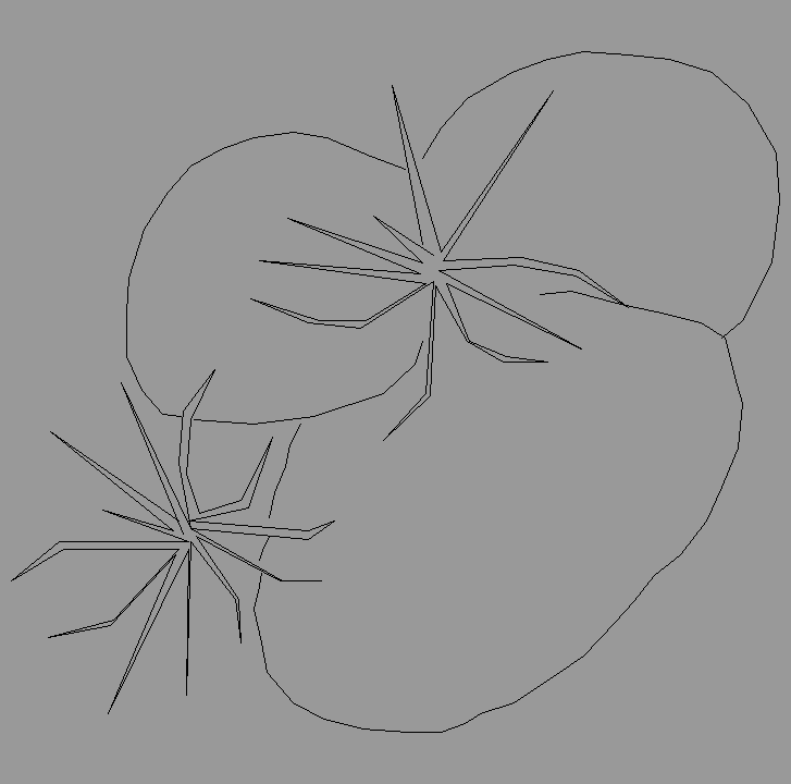 Bloque Autocad Vista de Árbol en Planta